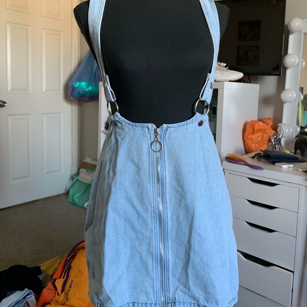 Skirt overalls
